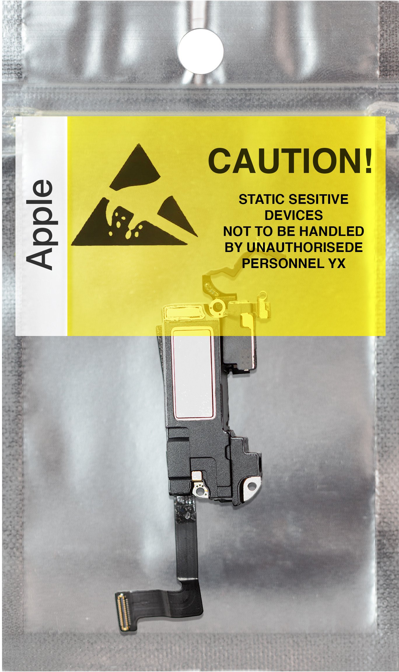 Zila Głośnik Rozmów do iPhone 12 Górny Taśma Czujniki Oryginał A2403 A2172 (5904858385560)