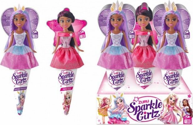 Zuru Lalka 10.5 cala Księżniczka i Jednorożec ZURU Sparkle Girlz