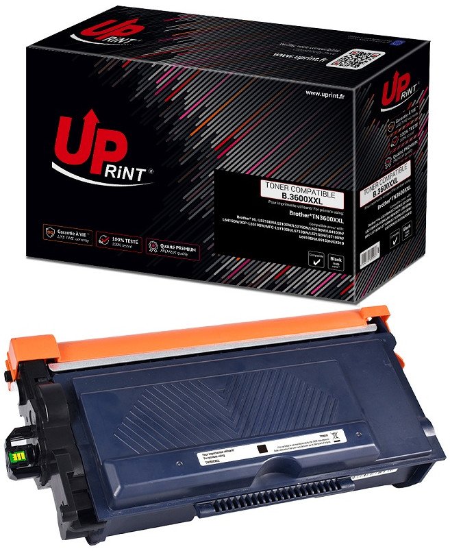 Toner cartridge Uprint BROTHER TN3600XXL Black 3584770892937