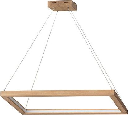 Lampa wisząca Spotlight Lampa wisząca brązowa nad stół Spotlight Legno z drewna dębowego ledowa 1519574