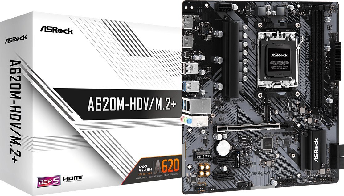 Płyta główna ASRock A620M-HDV/M.2+