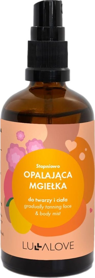 Lullalove Mgiełka stopniowo opalająca do twarzy i ciała 100ml