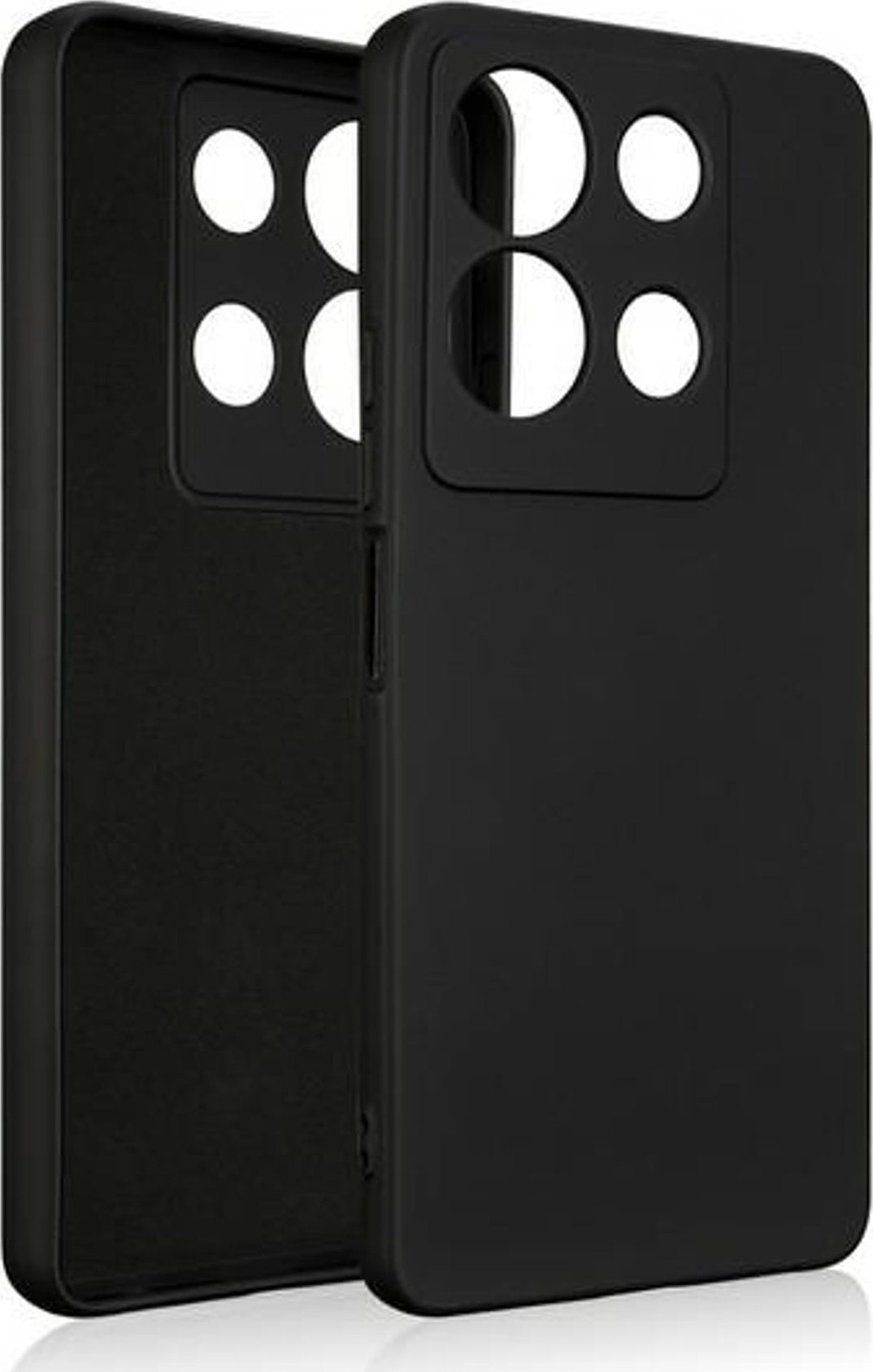 Beline Beline Etui Silicone Infinix Note 30 czarny/black