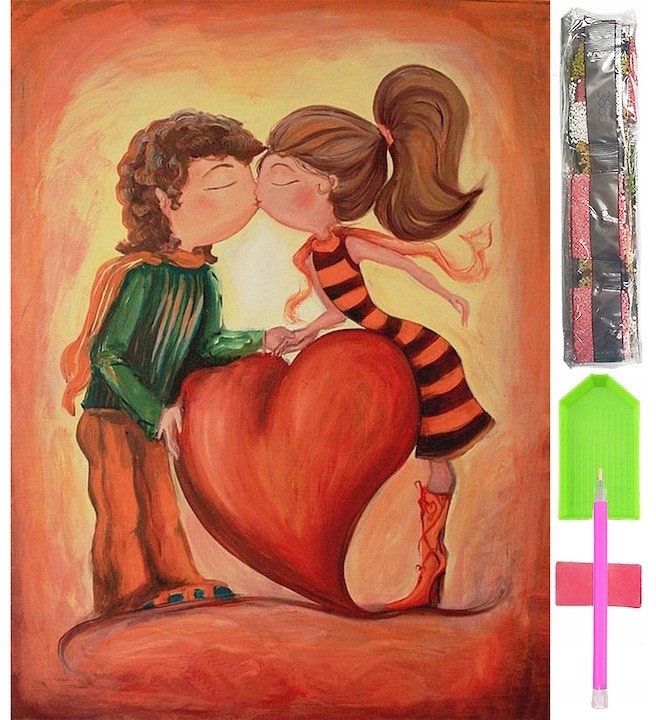 HAFT DIAMENTOWY 5D Zestaw Obraz MOZAIKA 40*60cm