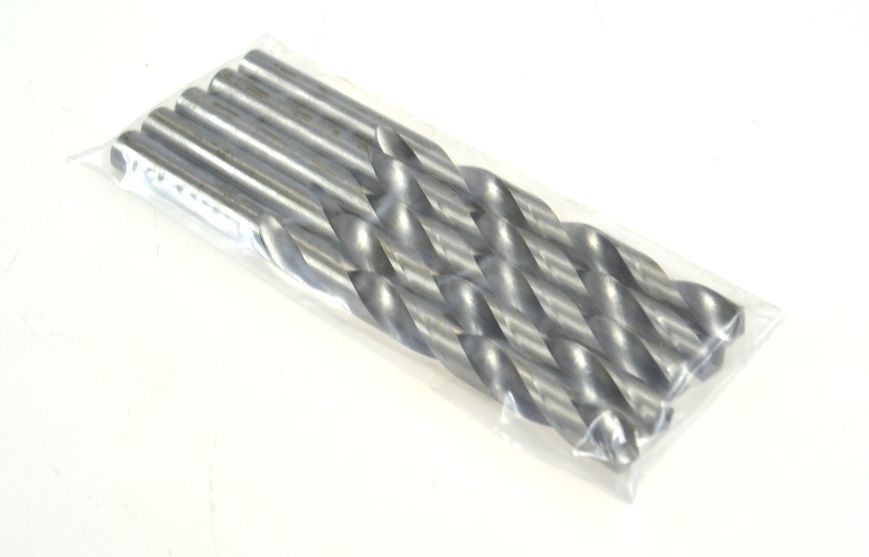 Wiertło AWTools do metalu HSS walcowe 10mm 5szt. (AW41100)