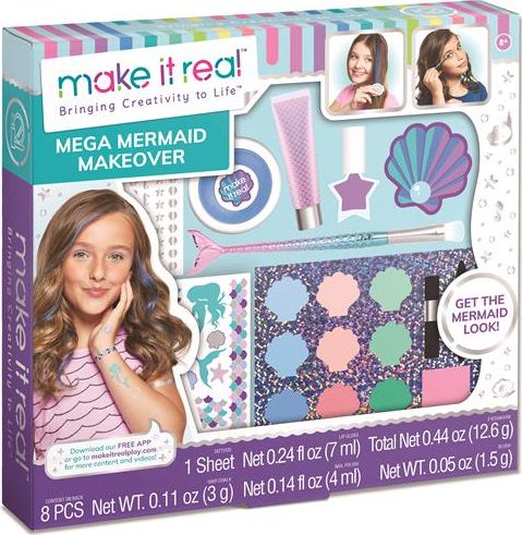 Make it real Zestaw kosmetyczny z motywem syren