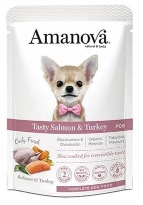 Amanova Adult Tasty Salmon & Turkey saszetka 100g