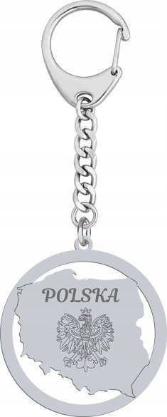 Radziszewska Jewellery Srebrny Brelok POLSKA GRAWER GRATIS
