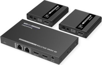 Value VALUE Rozgałęźnik HDMI 3-kanałowy, z przedłużeniem (2x) przez TP, do 40 m