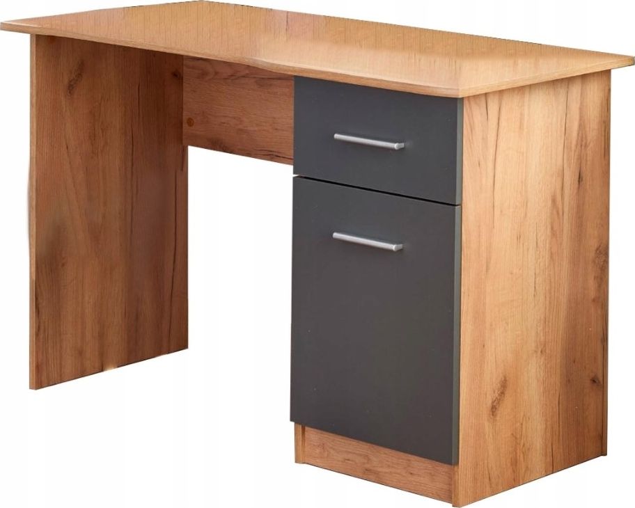 Biurko Elior Zuma Jasnobrązowe 120 cm x 55 cm