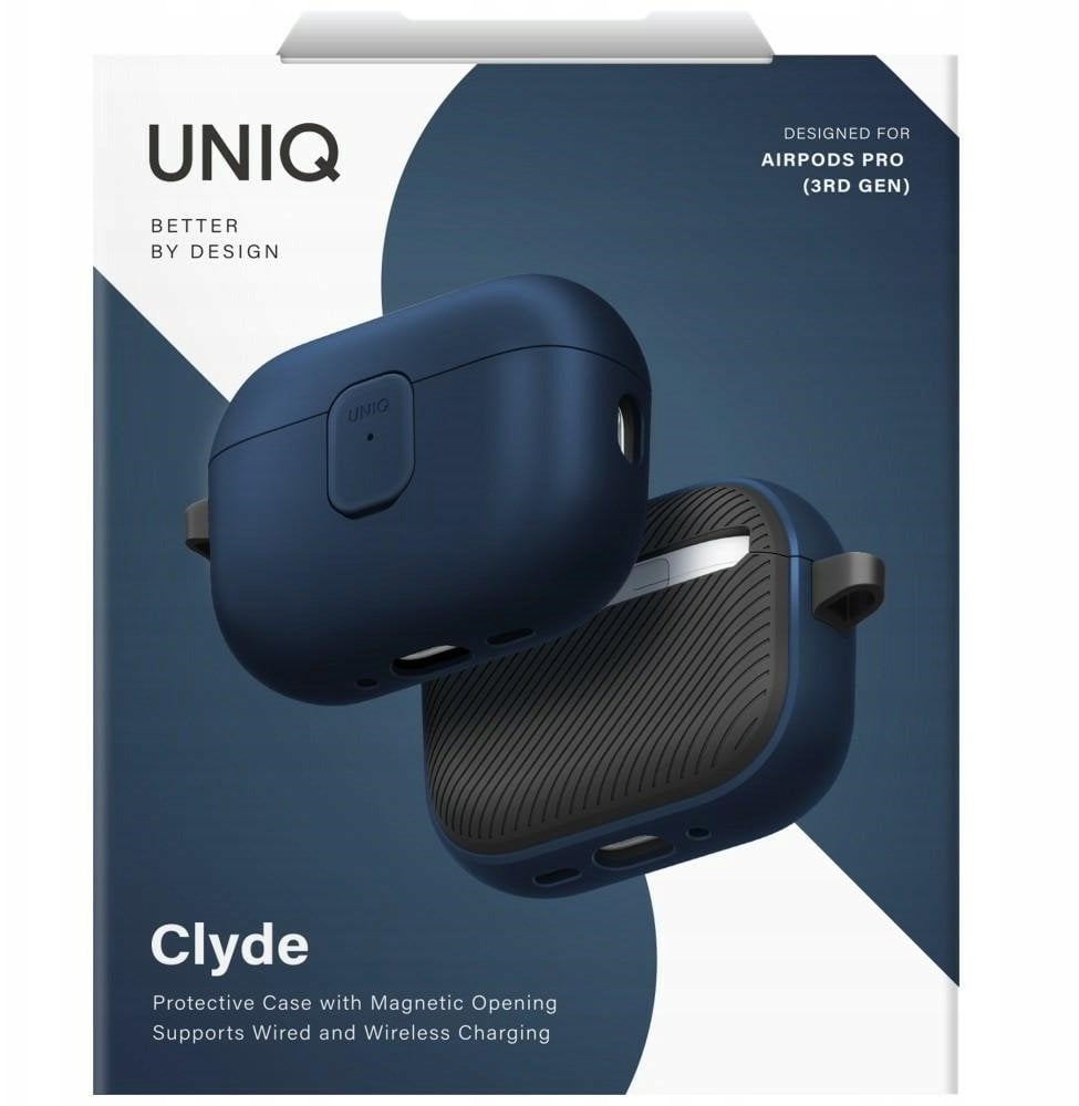 Uniq Clyde - etui do AirPods Pro 3 niebieskie/szare