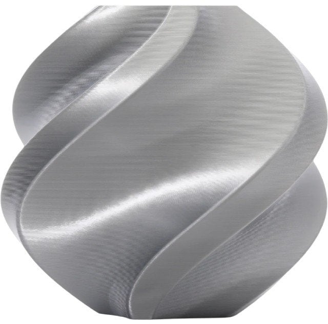 Filament Bambu Lab PLA Silk+ 1,75mm 1kg - w zestawie z wielorazową szpulą - Silver}