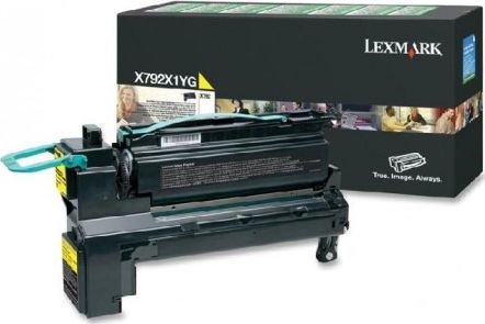 Toner Lexmark X792X1YG Yellow Original (X792X1YG)