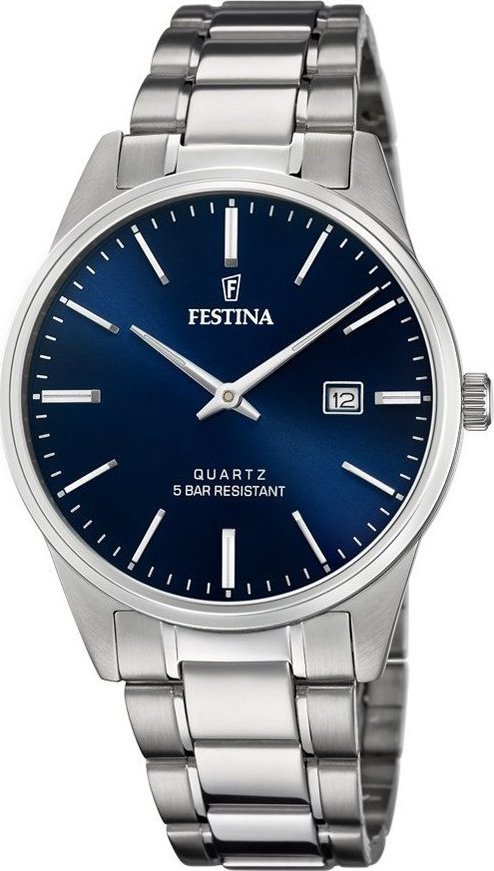 Zegarek Festina Zegarek męski Festina F20511-3 srebrny