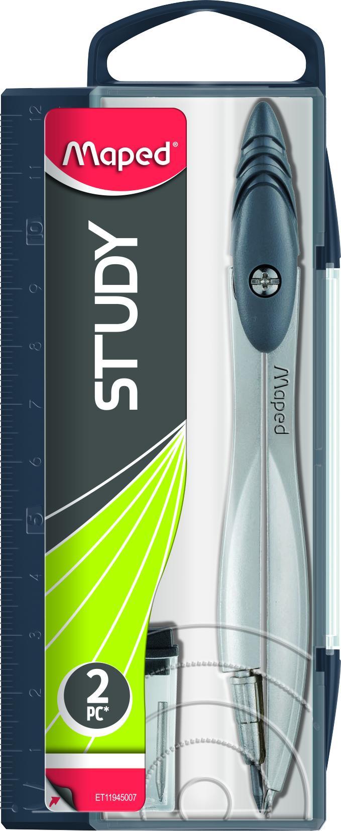 Maped CYRKIEL MAPED STUDY 110 Z WKŁADAMI GRAFITOWYMI CZARNY