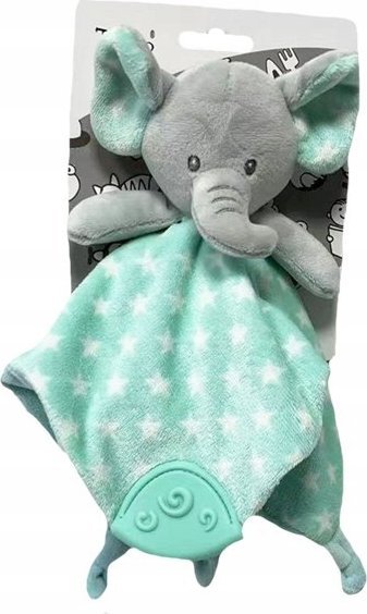 Tulilo Przytulanka Miluś Słonik miętowy 25x25 cm