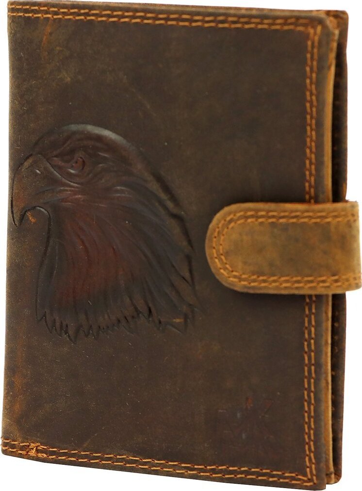 Money Kepper Skórzany męski portfel Money Kepper CCH 5601B NoSize