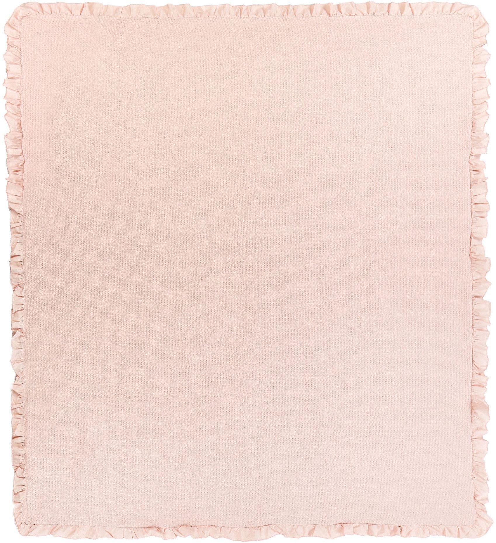 Narzuta na łóżko HATTON Bawełna 200 x 220 cm Pastelowy róż