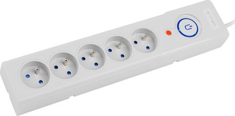 Listwa zasilająca Armac Z5 przeciwprzepięciowa 5 gniazd 5 m szara (Z5/SZ/50)