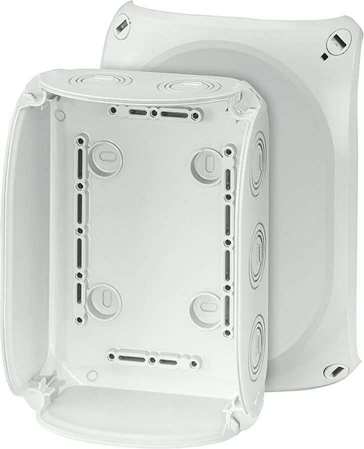 Hensel Puszka odgałęźna n/t bez zacisków 180 x 130 x 77mm szara IP66/67 KF 1000 G (62000057)