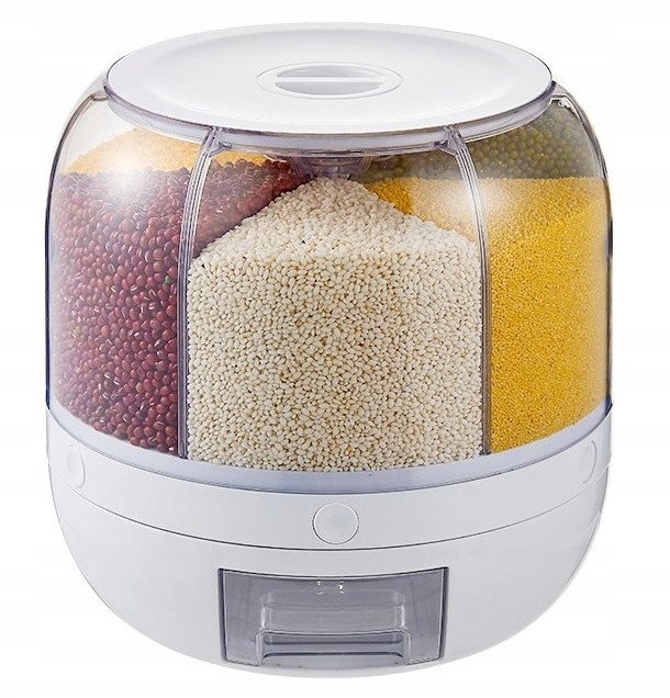 PODAJNIK KASZĘ RYŻ PŁATKI 3,5kg Dozownik POJEMNIK