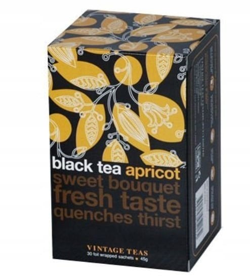 Vintage Teas Herbata czarna Black Tea Apricot 30 saszetek