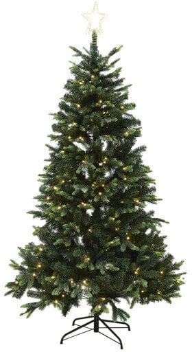 Falk Choinka sztuczna PE/PVC 'LIFA', Klasa A+, 260x170 cm m/LED og stjerne NORDIC WINTER (780-238)
