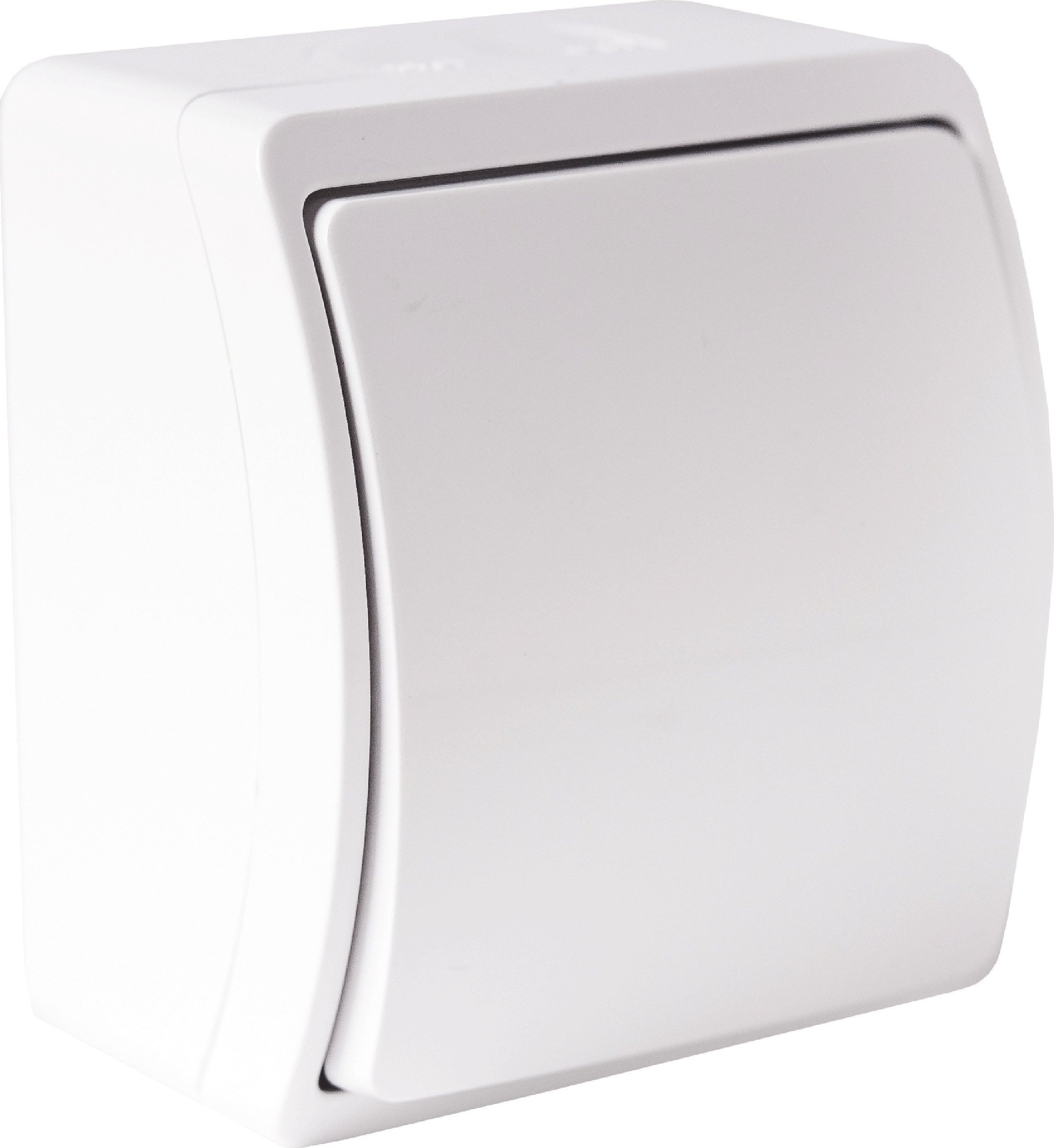 Orno Łącznik jednobiegunowy n/t AQUATIC, IP44, biały, 10 szt.