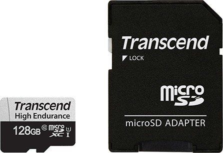 Karta Transcend 350V MicroSDXC 128 GB Class 10 UHS-I/U1 (TS128GUSD350V)