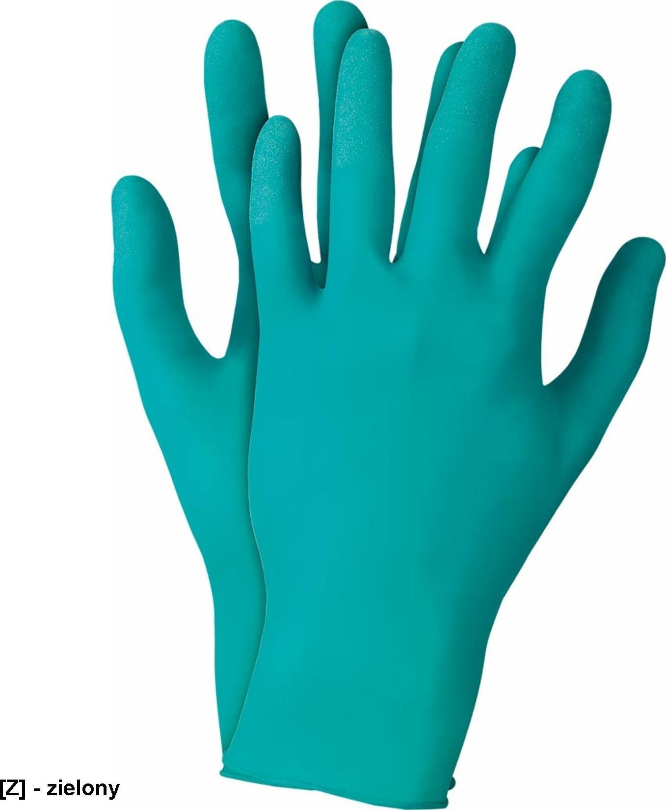 R.E.I.S. RATOUCHN92-500 - nitryolowe rękawice ochronne L