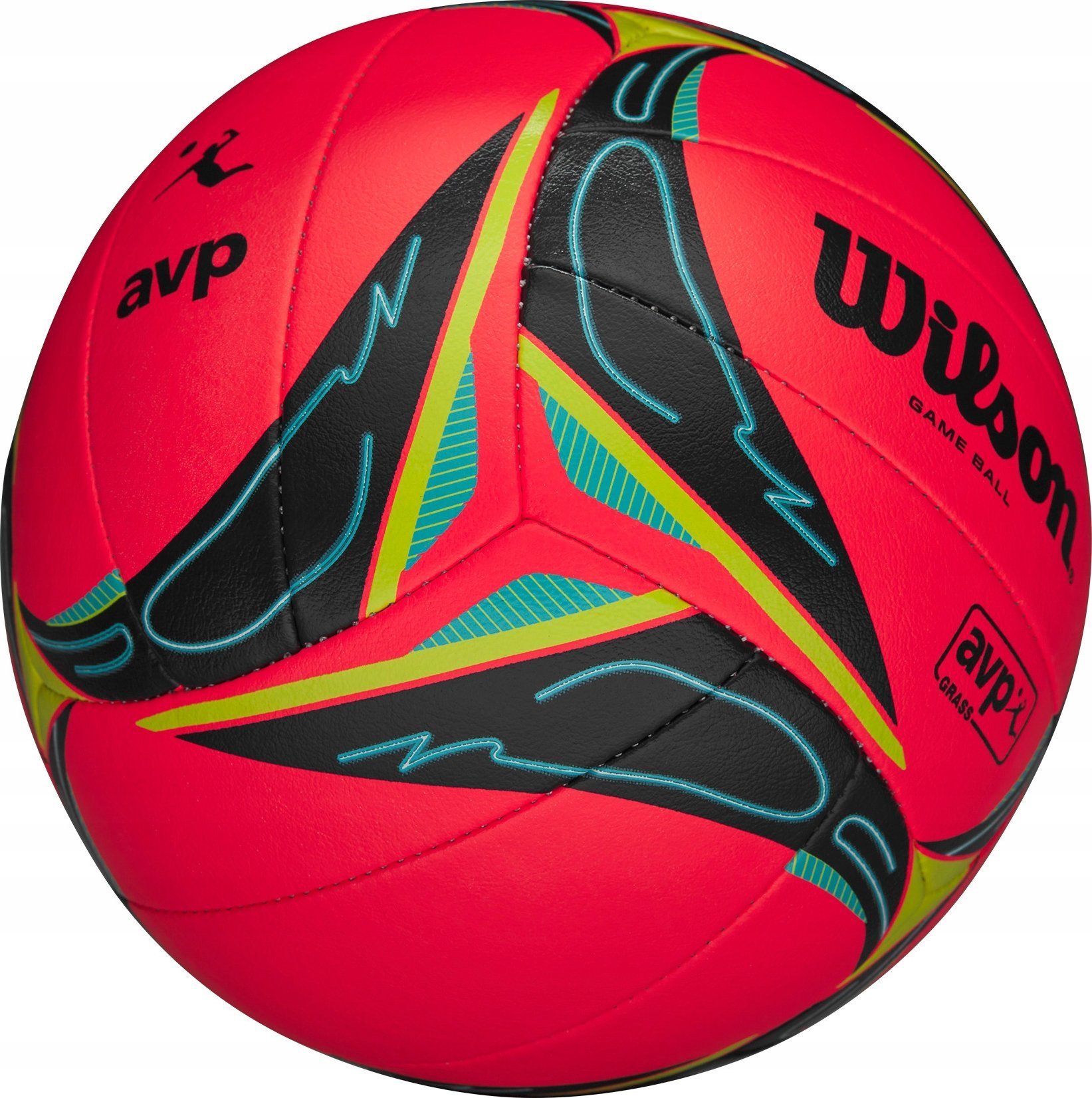 Wilson Wilson AVP GRX Grass Game Ball VB OF WV3000901XBOF Czerwone 5