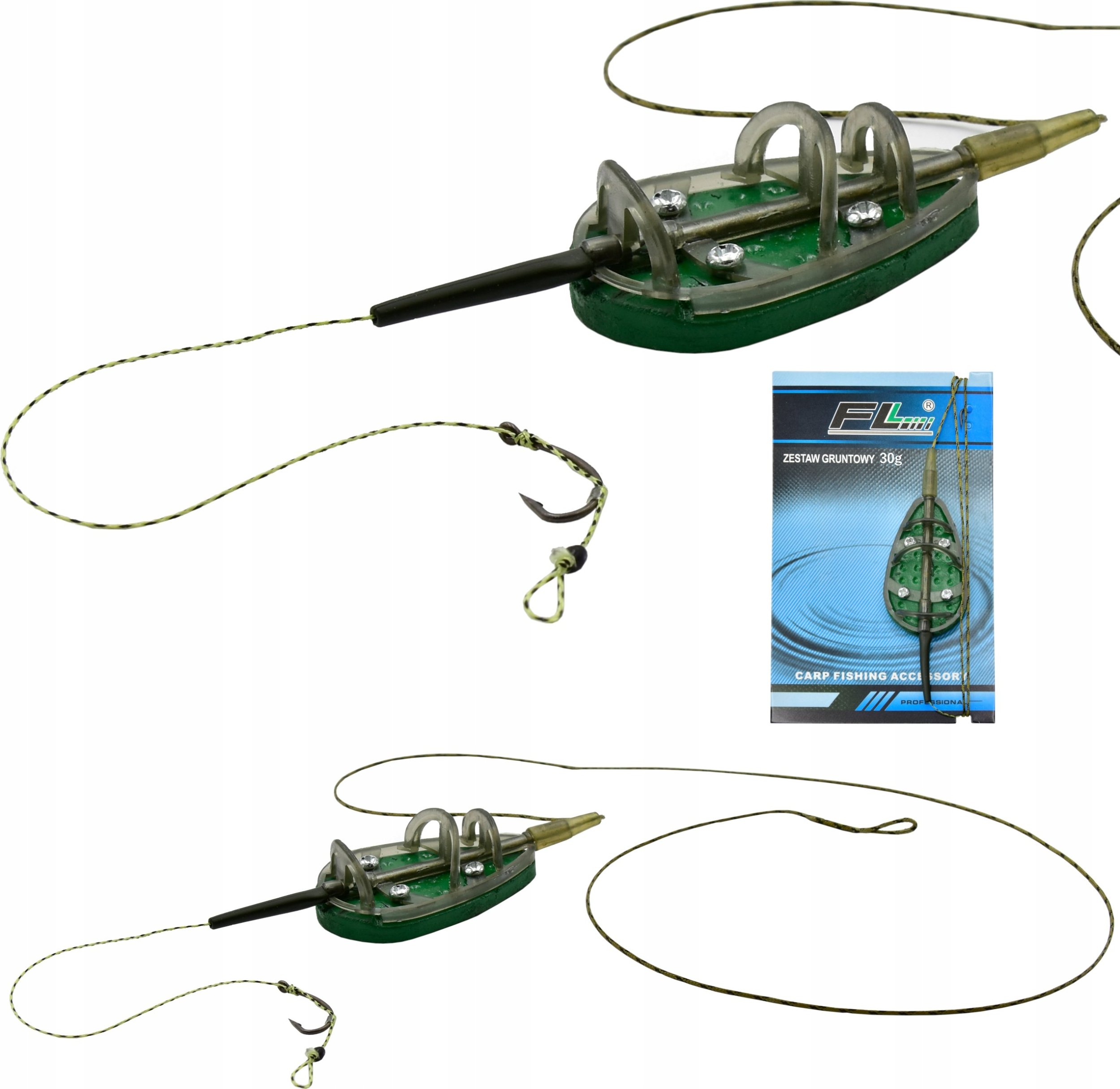 Gotowy Uzbrojony koszyk metod Method Feeder 30g #2