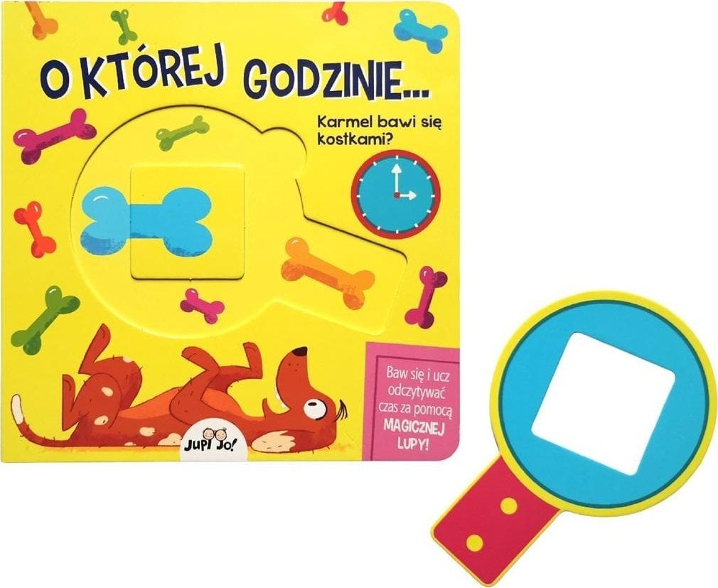 O której godzinie..? Książka z magiczną lupą