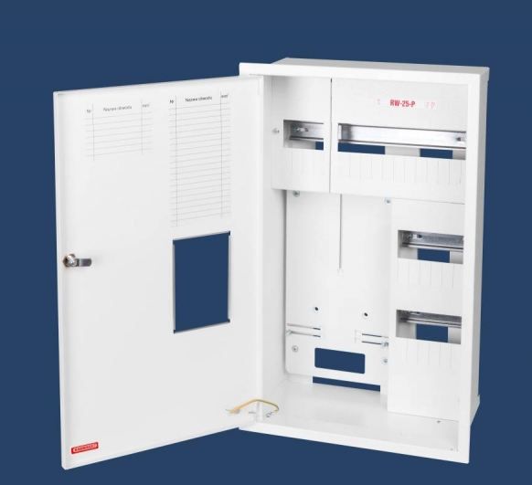 Karwasz Szafka licznikowa podtynkowa 1-licznikowa 3-fazowy 25 modułów IP30 (RW-25-P)