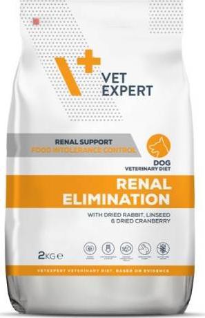 VetExpert 4T Veterinary Diet Dog Renal Elimination 2 kg