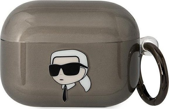 Karl Lagerfeld Karl Lagerfeld KLAPHNIKTCK AirPods Pro cover czarny/black Karl`s Head