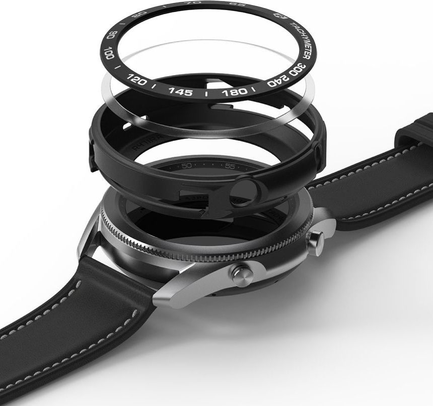 Ringke RINGKE AIR & BEZEL STYLING GALAXY WATCH 3 (45MM) BLACK