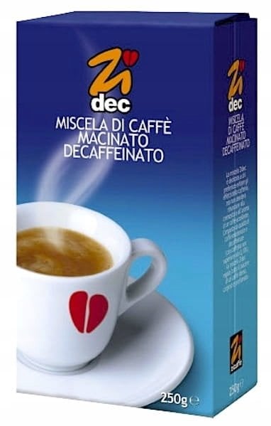 Kawa mielona Kawa mielona ZIDEC Bezkofeinowa 250g