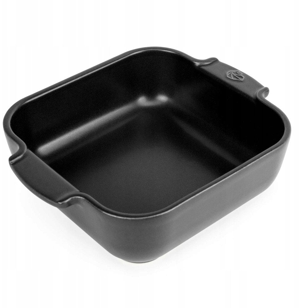 APPOLIA Naczynie kwadratowe 21 cm Satin Black