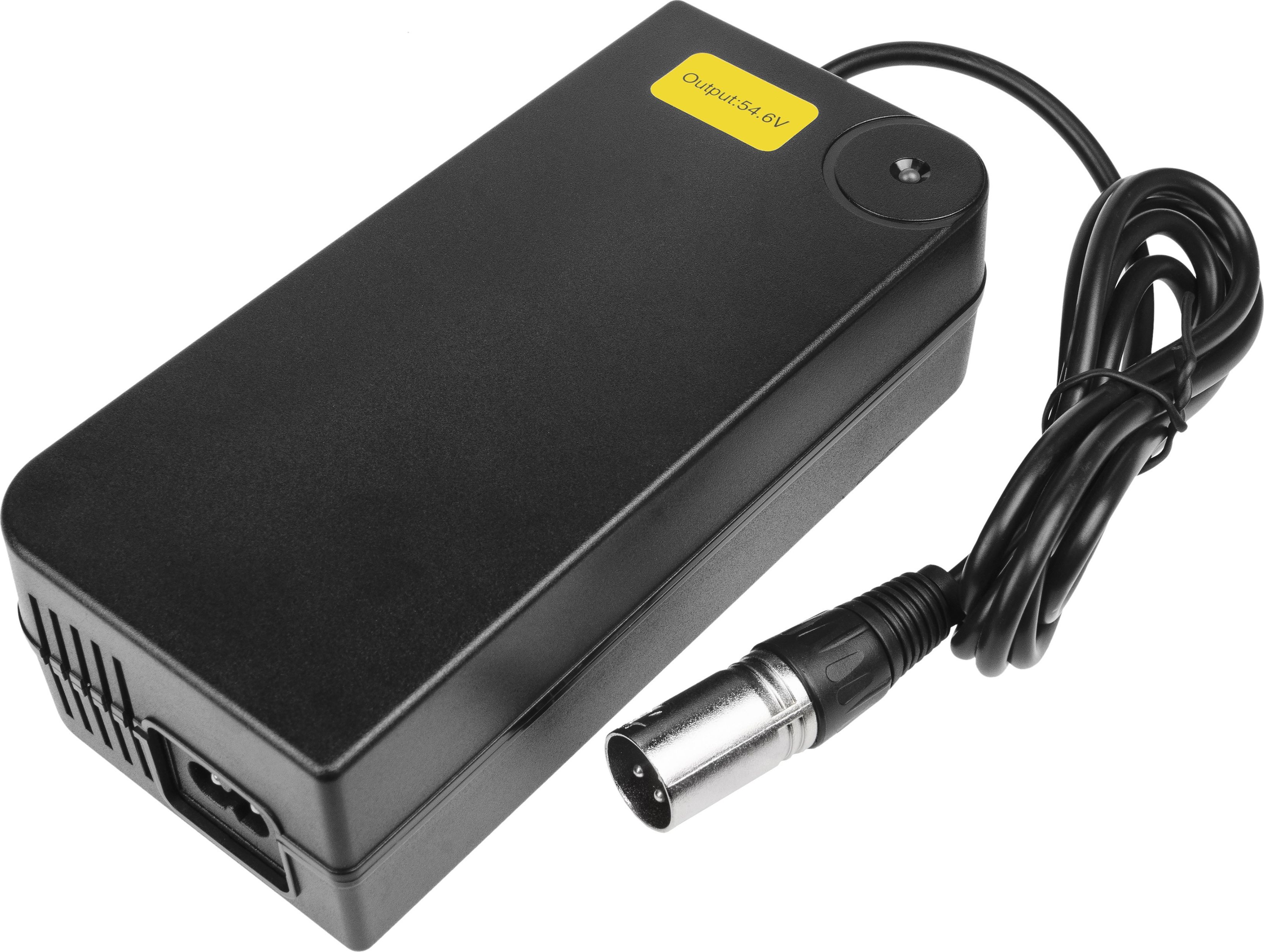 Green Cell Ładowarka Green Cell 54.6V 4A (Cannon) do Baterii, Roweru Elektrycznego EBIKE 48V