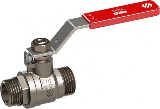 Zawór kulowy 1/2GZ-GZ SENA VA30 dźwignia Inox