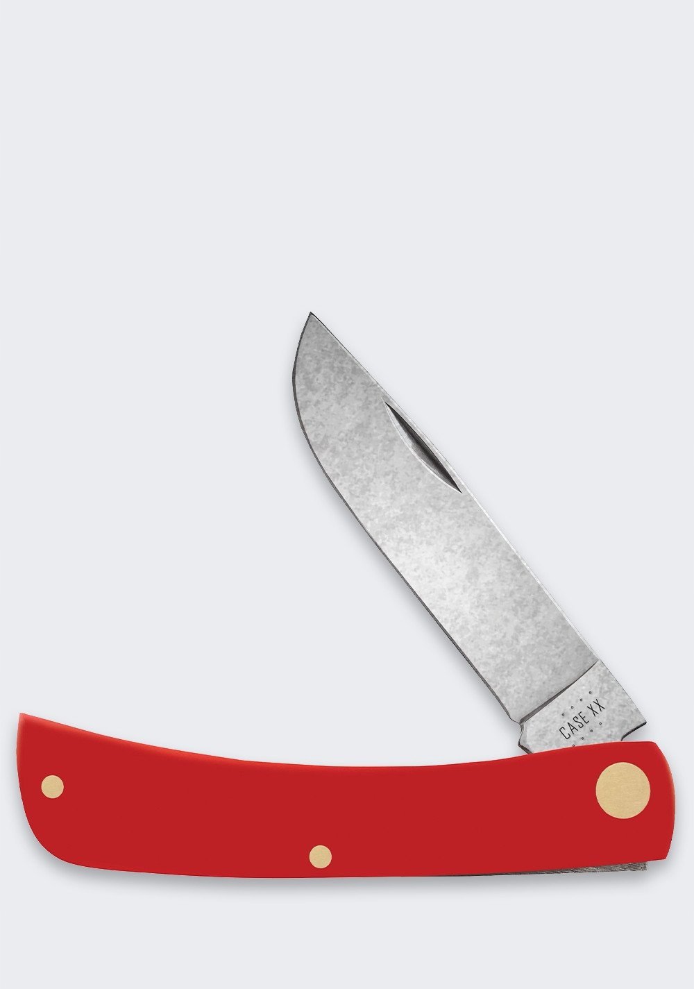 Nóż Składany Case American Workman Sod Buster Red