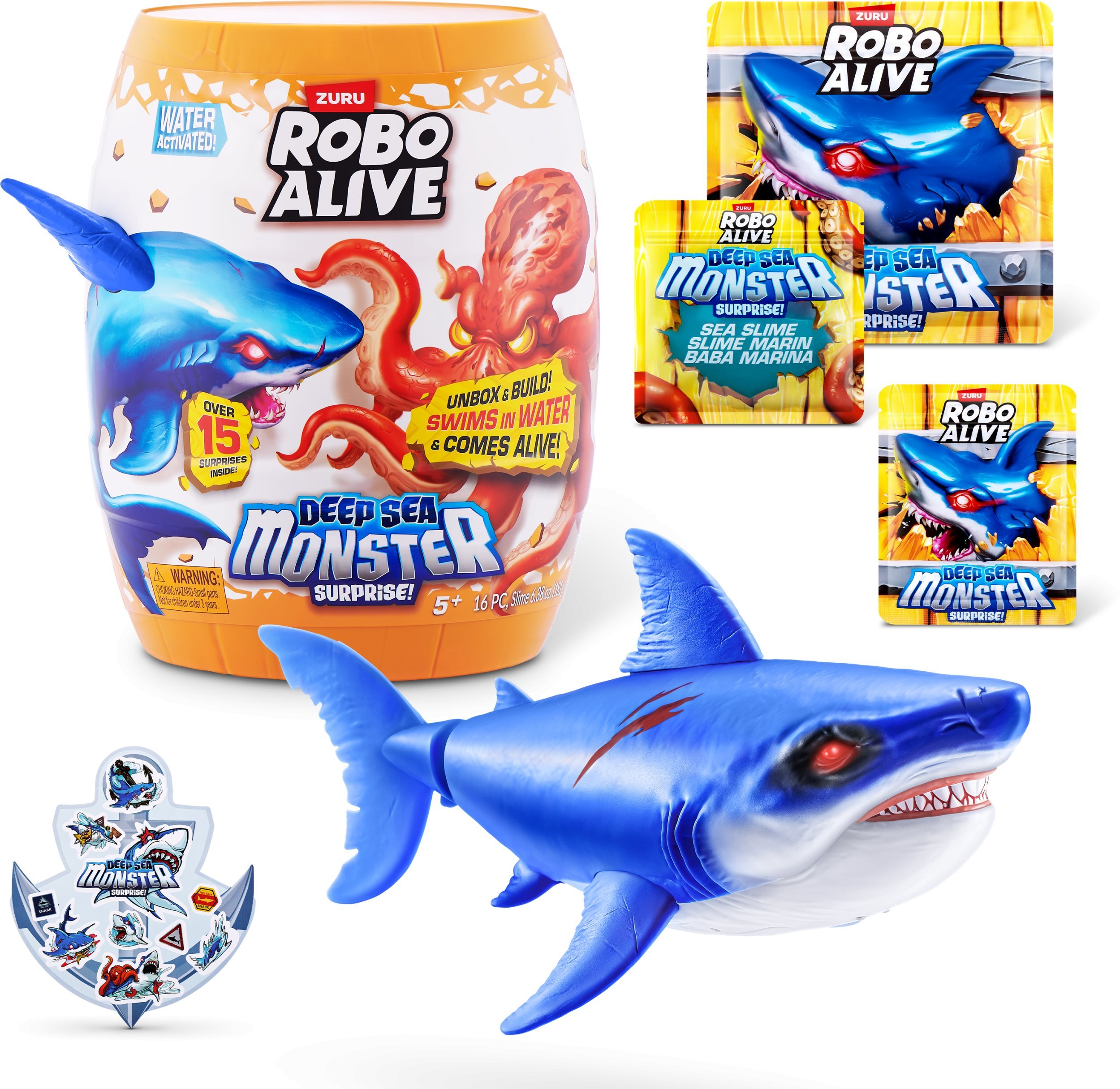 Robo Alive Deep Sea Monster Surprise