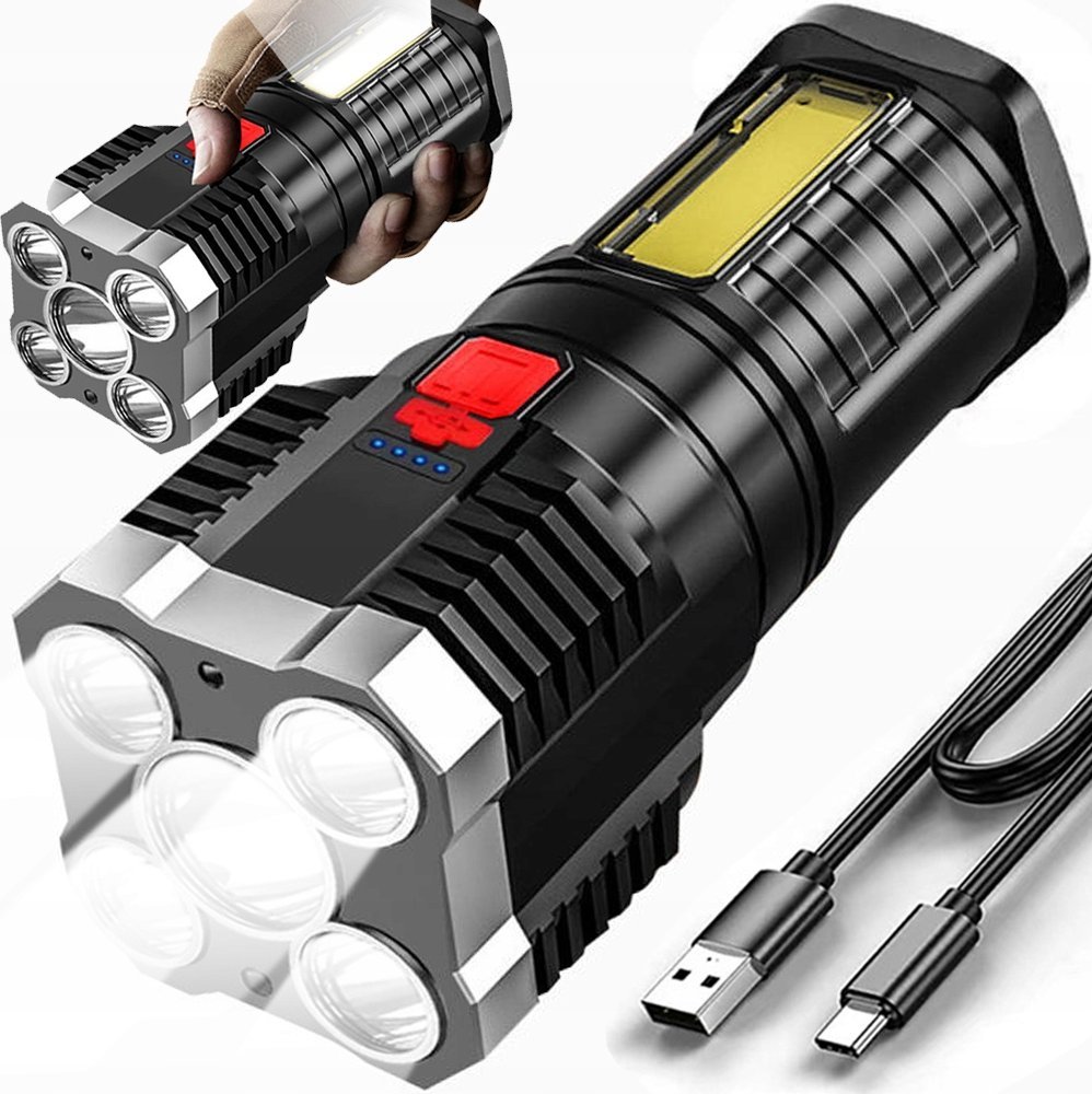 LATARKA PIĘCIORDZENIOWA LED U518