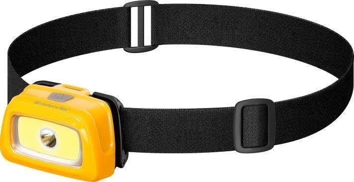 Latarka czołowa Defender Latarka Defender FL-03, LED + COB, 3 tryby, czołowa