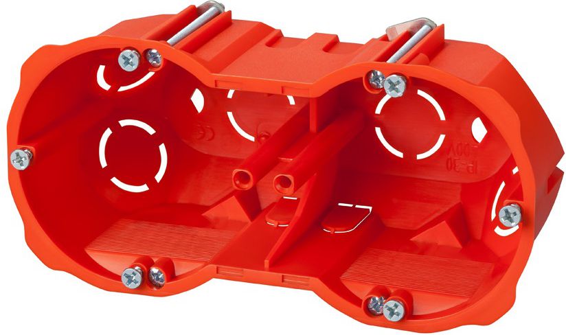 Elektro-Plast Puszka do suchego tynku głęboka podwójna (0286-00)