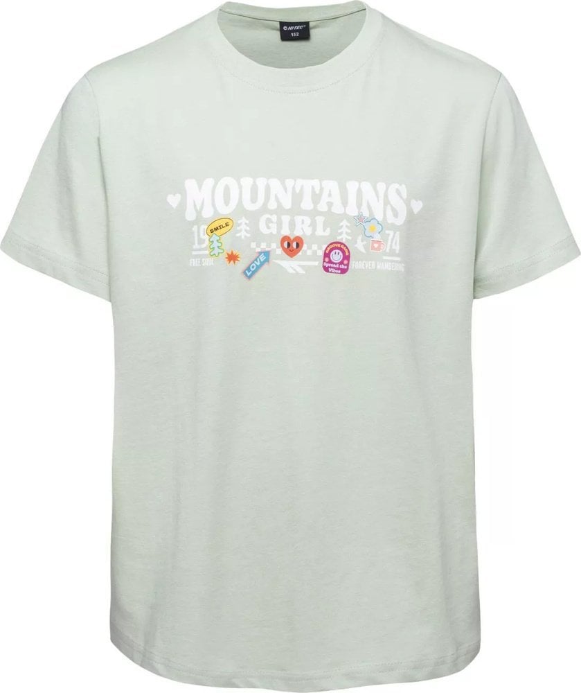 Dziecięca koszulka z krótkim rękawem Hi-tec MONGI JRG rozmiar 146