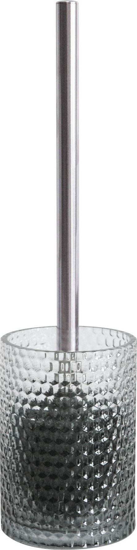 Kleine Wolke Kleine Wolke Melua Szczotka WC ze stojakiem szary Eco Care szkło/tworzywo