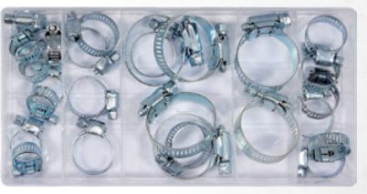 Yato Zestaw obejm ślimakowych 16-40mm 26szt. (YT-06782)