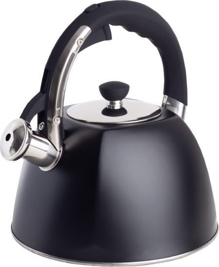 Berretti BERRETTI - Czajnik tradycyjny Giulia - 3 L - czarny - indukcja - gaz - BR-6248